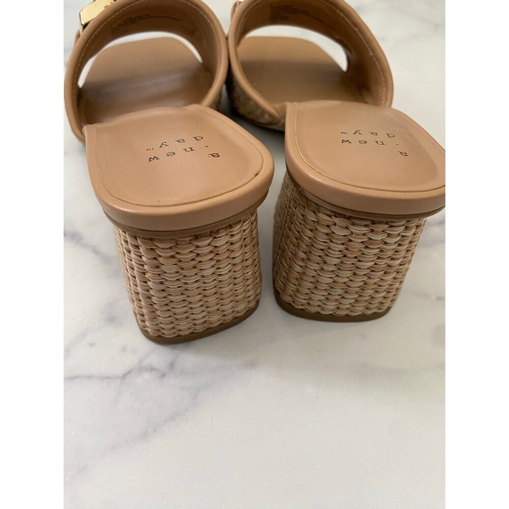 A New Day Fauna Woven Heel Mule Size 8 - Picture 4 of 6